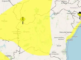 alertas inmet Bahia 24 de junho