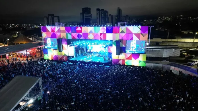 Publico do Arraiá da Conquista 2025