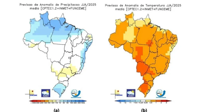 previsao inmet junho - julho e agosto