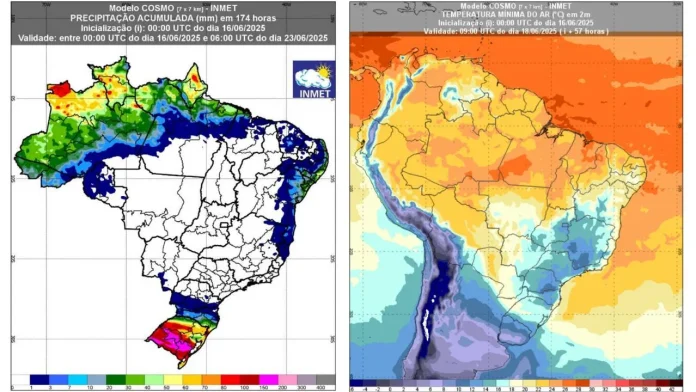 previsão inmet 23 de junho
