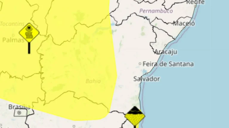 Alertas inmet Bahia 11 de junho
