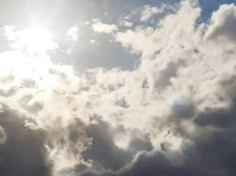 Ceu nublado nuvens frio