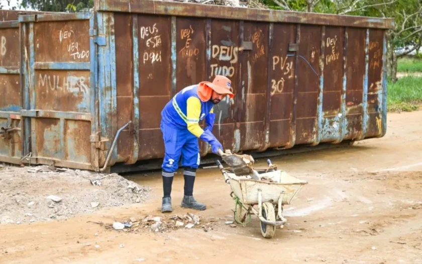 Vitória da Conquista conta com dez pontos gratuitos de entrega voluntária de resíduos da construção civil