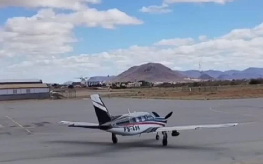 arremetida aviao guanambi