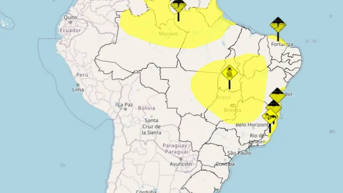 alertas inmet 4 de julho