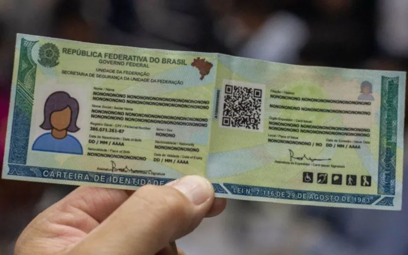Nova Carteira de Identidade Nacional chega a 30 milhões de emissões