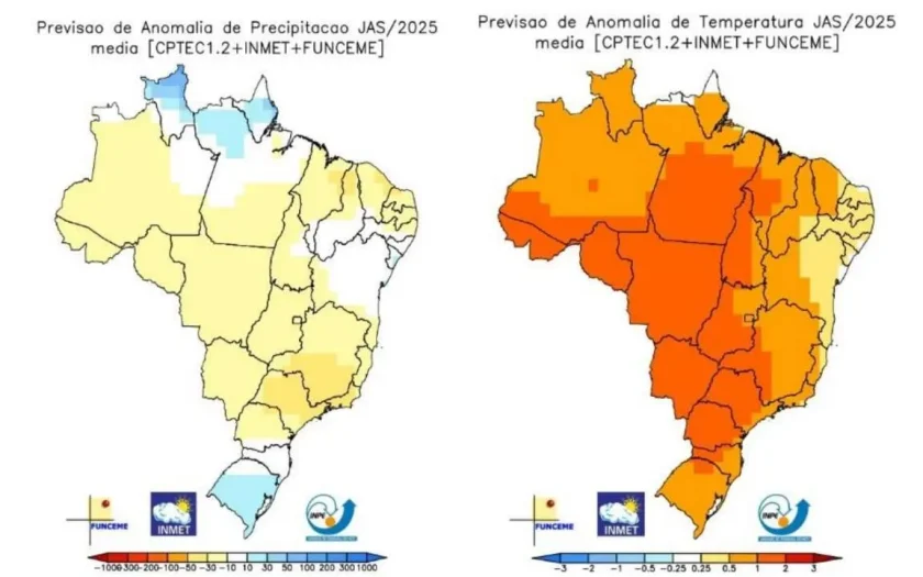 Boletim agroclimatológico Inmet
