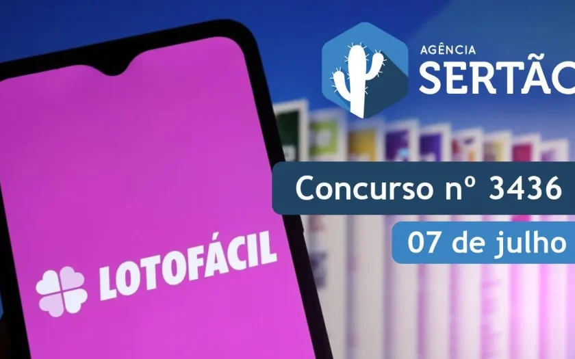 Uma aposta faturou prêmio de R$ 1,81 milhão na Lotofácil 3436