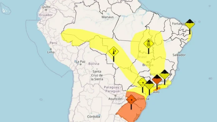 alertas Inmet 1 de julho