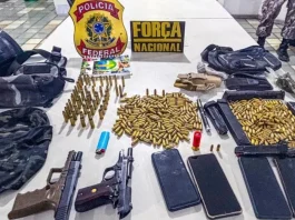 apreensão de armas sul da Bahia