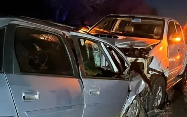 Idoso de 75 anos morreu em colisão frontal na BR-122 em Pindaí
