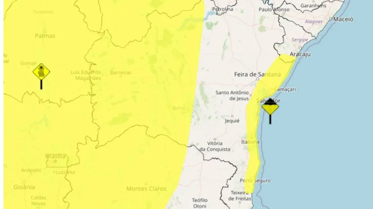 Alertas Inmet 5 de julho