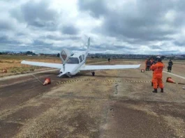 pouso aeroporto desativado vitoria da conquista