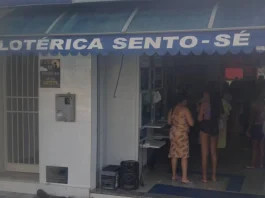 Lotérica Sento Sé - concurso 2884 da Mega-Sena