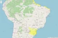 Inmet emitiu quatro alertas de ventos costeiros e chuvas intensas para 0 municípios em 10 estados nesta quinta-feira