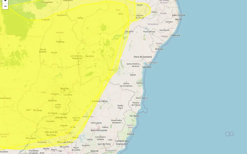 Bahia tem 104 municípios sob alertas meteorológicos para baixa umidade neste sábado