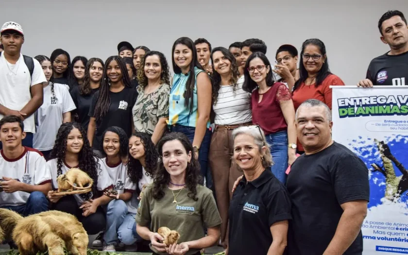 Campanha mobiliza moradores de Igaporã para entrega de animais silvestres