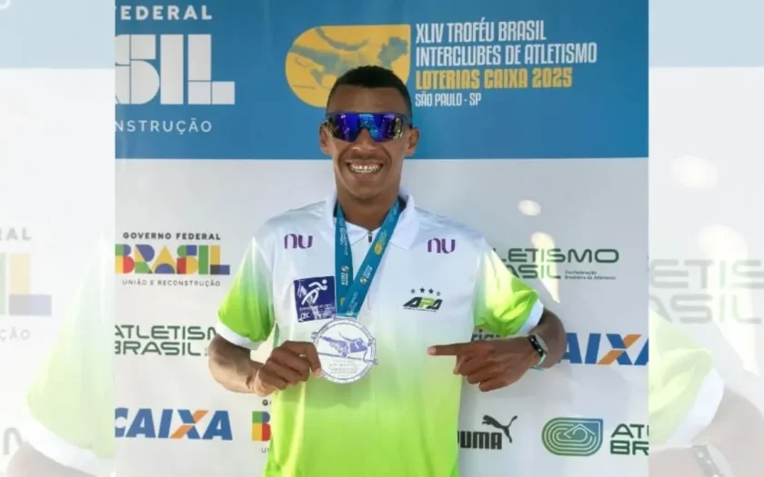 Atleta de Guanambi é vice-campeão dos 800 metros do Troféu Brasil