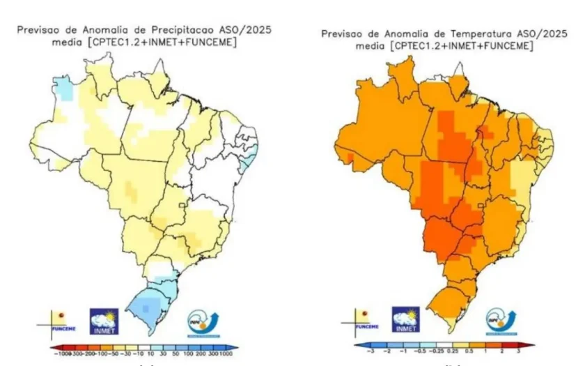 Boletim Agroclimatologica Inmet agosto-setembro-outubro
