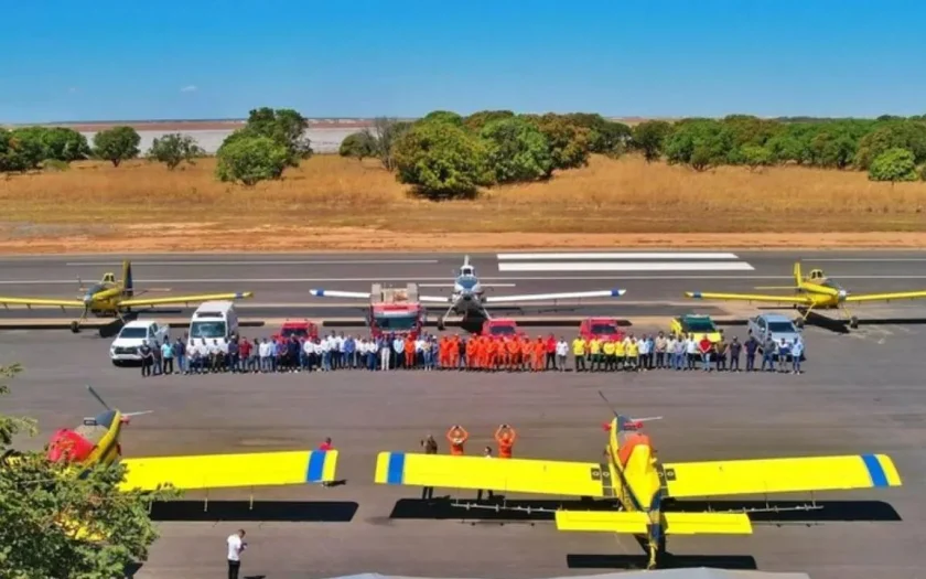 Barreiras promove curso de capacitação para pilotos agrícolas no combate a incêndios florestais