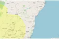 Alerta do Inmet: Bahia tem 4 municípios sob risco de acumulado de chuva nesta quinta-feira