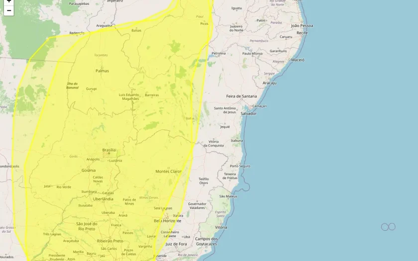Bahia tem 106 municípios sob alertas meteorológicos para baixa umidade neste domingo
