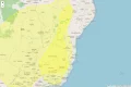 Bahia tem 188 municípios sob alertas meteorológicos para declínio de temperatura e baixa umidade neste domingo