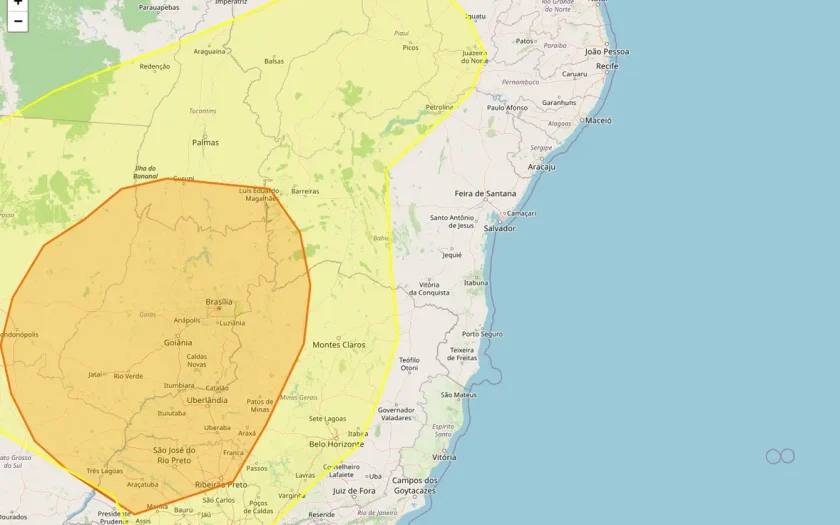Bahia tem 90 municípios sob alertas meteorológicos para baixa umidade nesta terça-feira