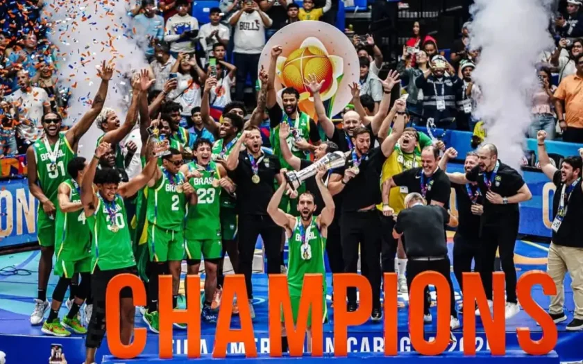 Brasil é campeão da AmeriCup de basquete após 16 anos de jejum