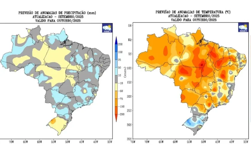 previsao inmet outubro
