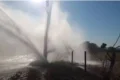 Adutora do algodão no Rio São Francisco