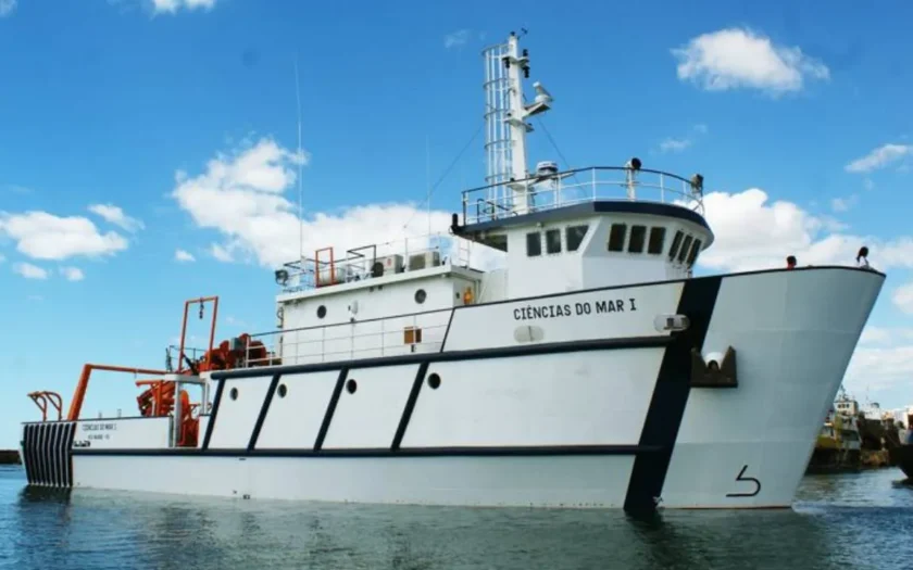Navio-laboratório vai estudar efeitos das bacias hidrográficas brasileiras no Atlântico