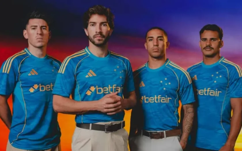 camisa cruzeiro Rio São Francisco