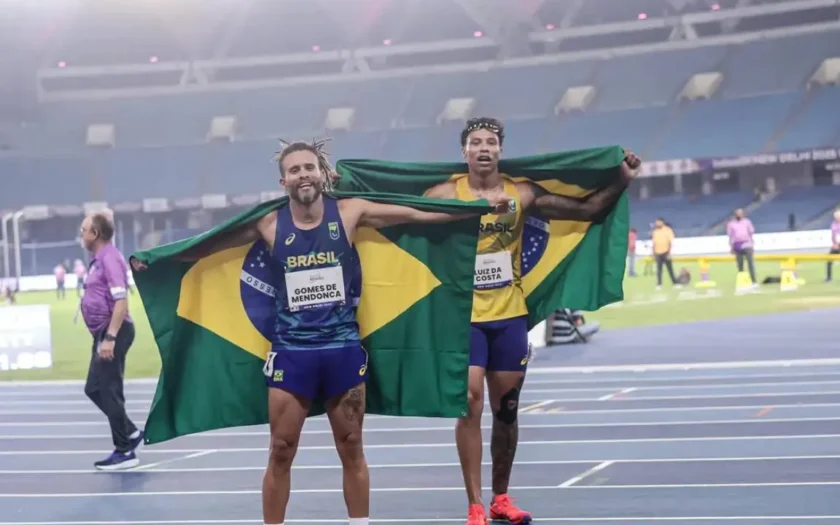 Brasil leva 6 medalhas no 2º dia do Mundial de atletismo paralímpico