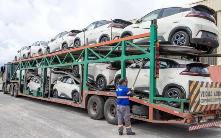 Carregamento BYD Bahia