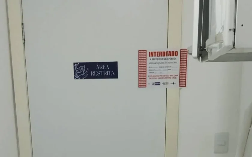Farmacia interditada em Vitória da Conquista