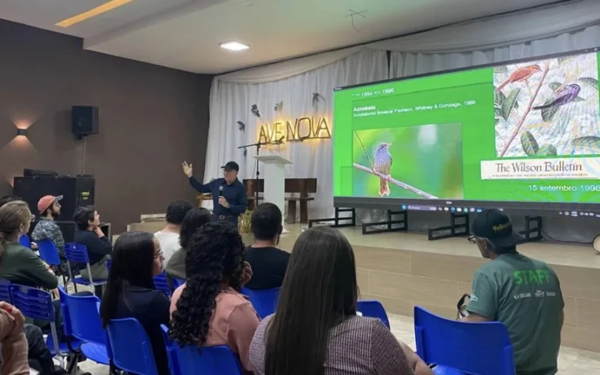 Encontro observação de aves