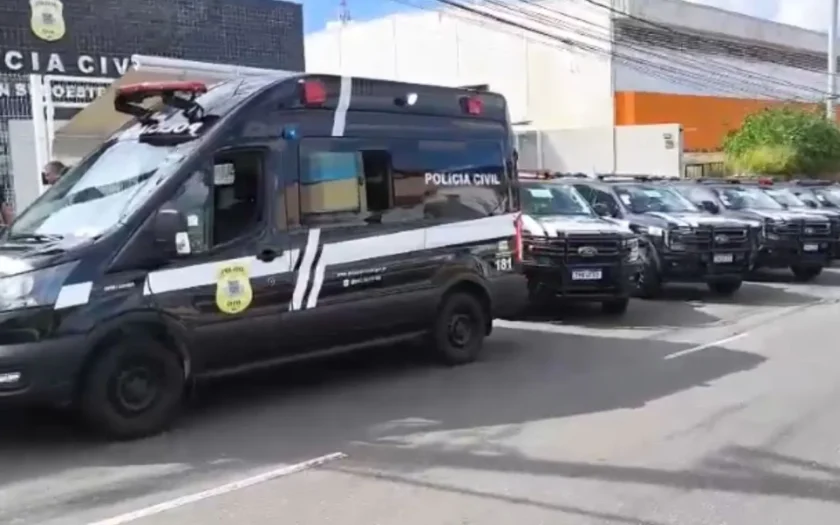 Novas viaturas polícia civil