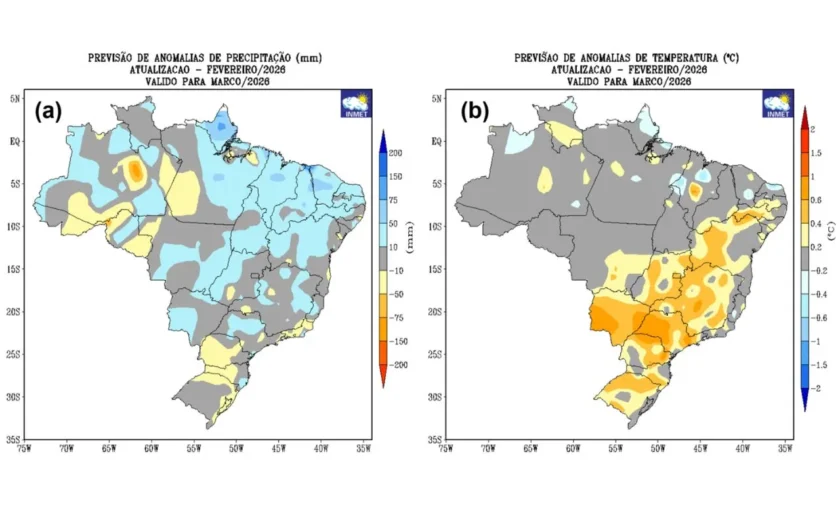 Previsao inmet março de 2026