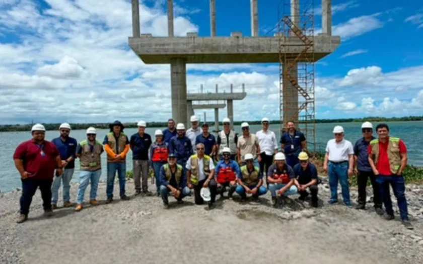 Obras ponte rio são francisco Alagoas Sergi[e