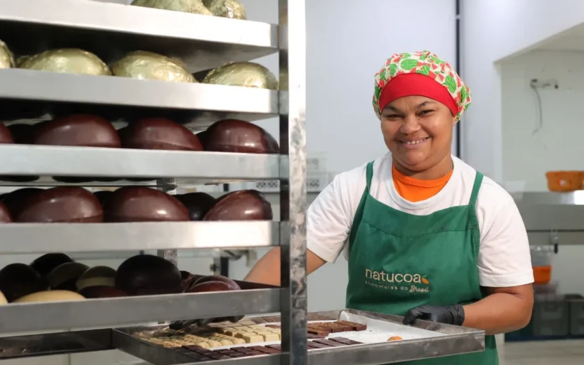Pascoa chocolates agricutura familiar Bahia