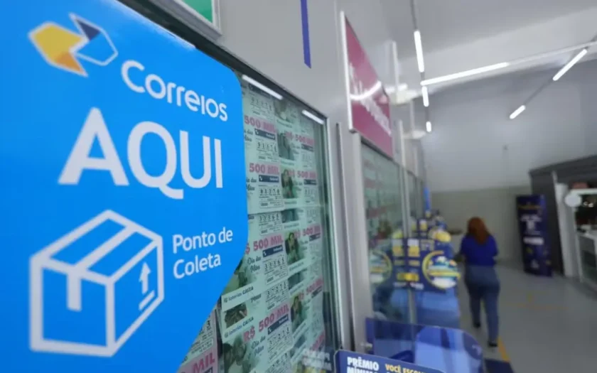 Pontos de coleta Correios