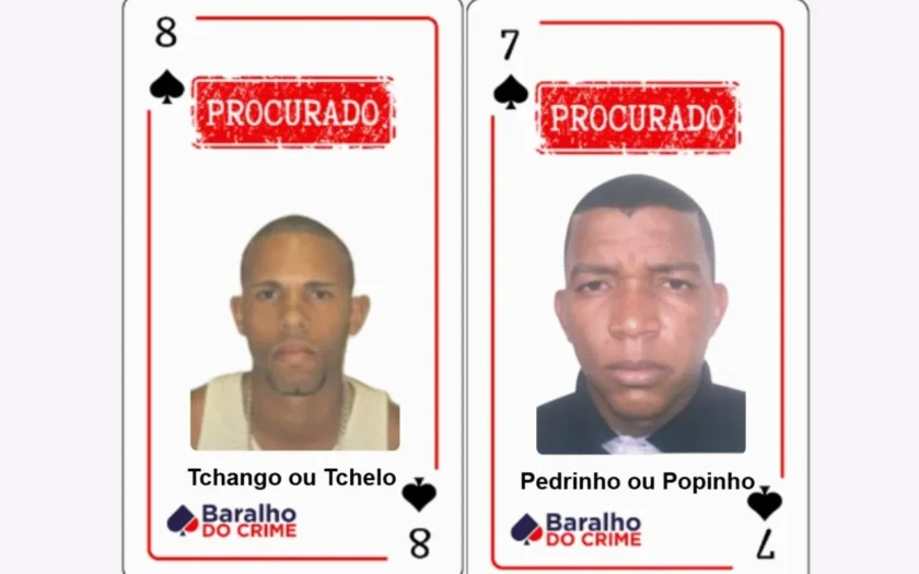 Novos integrantes baralho do crime ssp-ba
