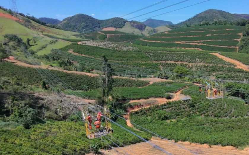 linha de transmissão Bahia Espírito Santo