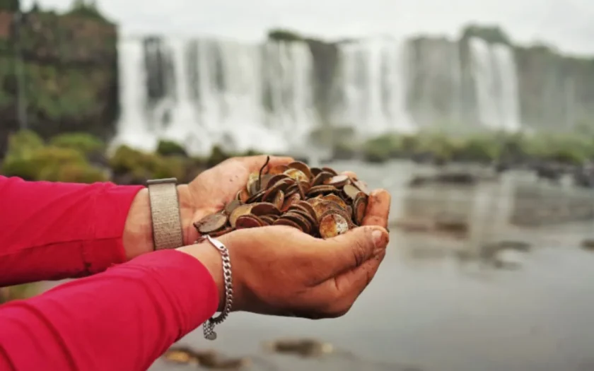 moedas cataratas do Iguaçu
