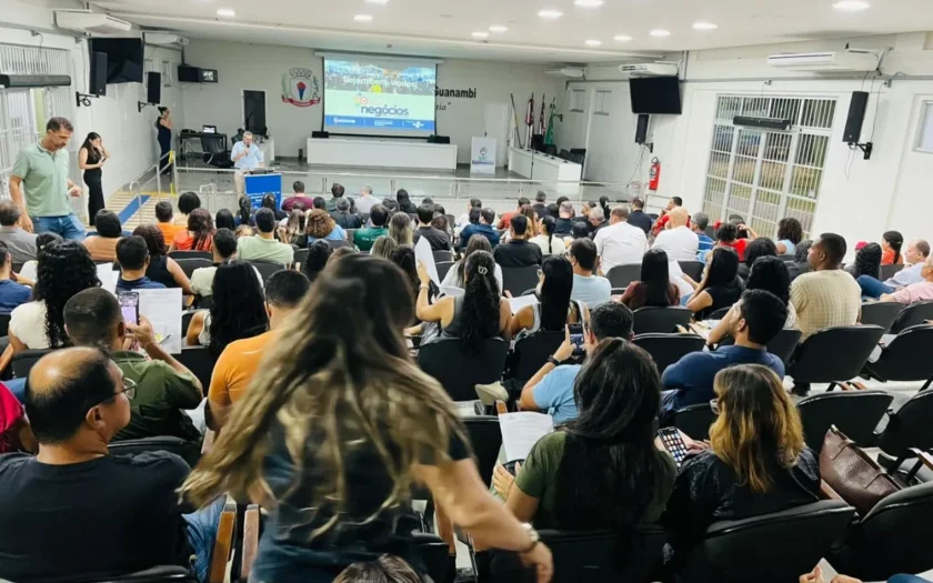 reuniao feira de negócios Guanambi