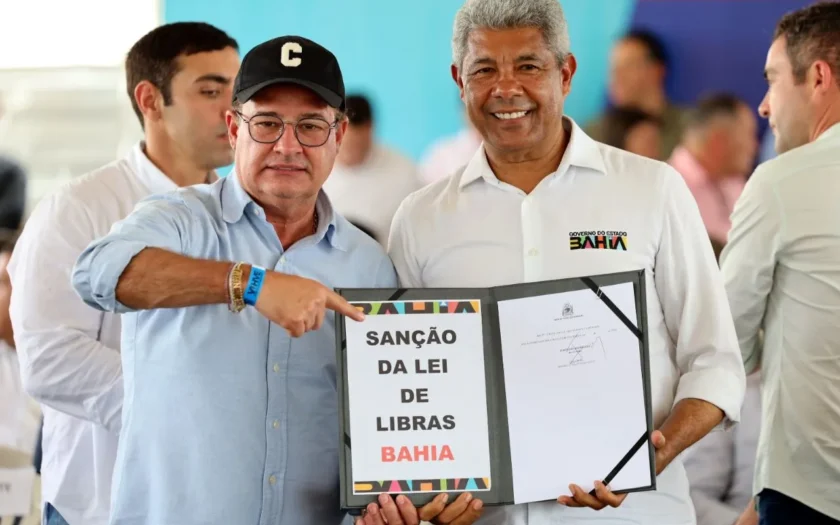 Libras comunicação oficial Bahia
