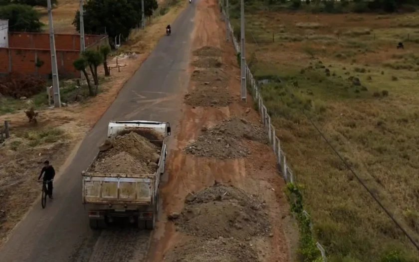 IF Baiano acostamento