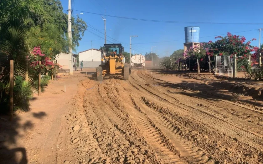 pavimentação comunidade queimadas