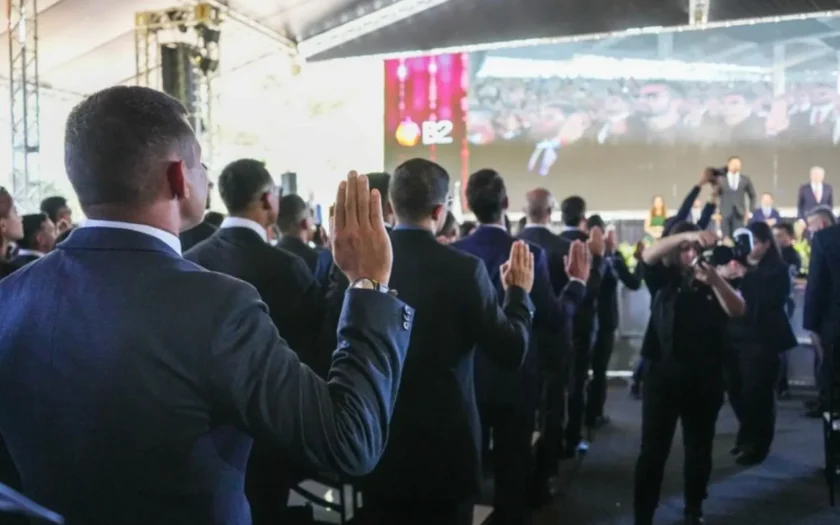 Novos agentes Polícia Federal